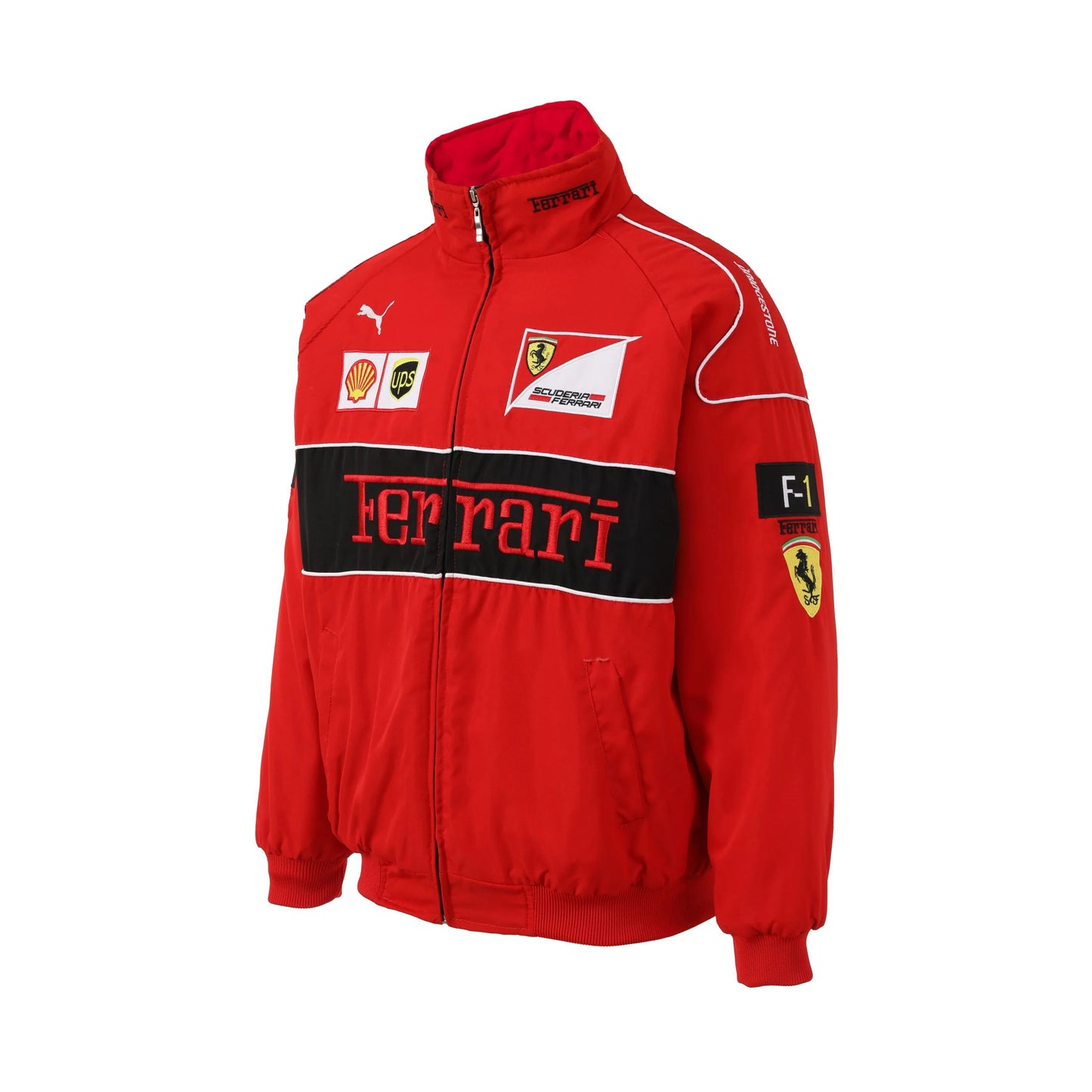 Red Ferrari Vintage Racing Jacket