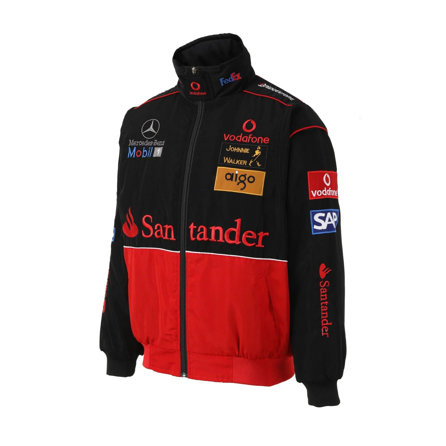 Red Mercedes Vintage Racing Jacket