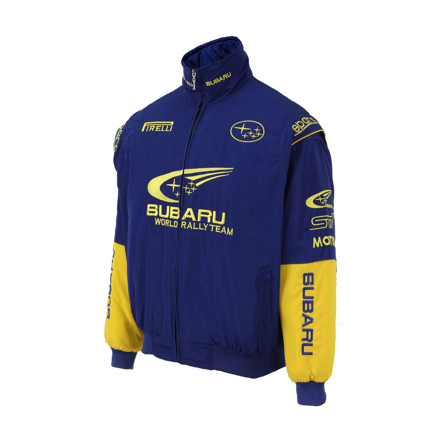 Blue Subaru Vintage Racing Jacket