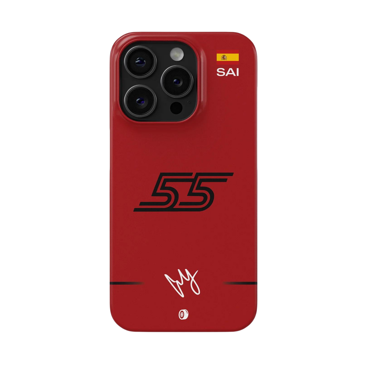 Carlos Sainz Logo 2022 Scuderia Ferrari F1 Phone Case