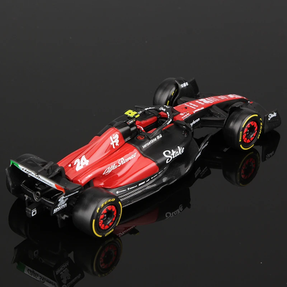 1:43 ZHOU GUANYU 2023 FORMULA 1 ALFA ROMEO MODEL CAR