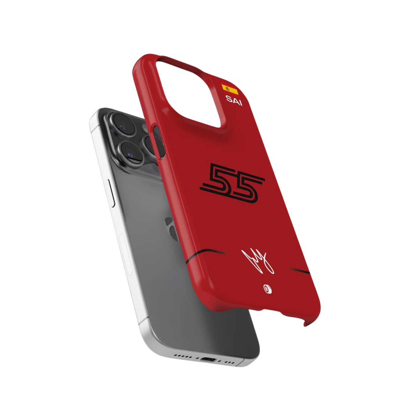 Carlos Sainz Logo 2022 Scuderia Ferrari F1 Phone Case