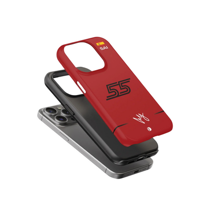 Carlos Sainz Logo 2022 Scuderia Ferrari F1 Phone Case