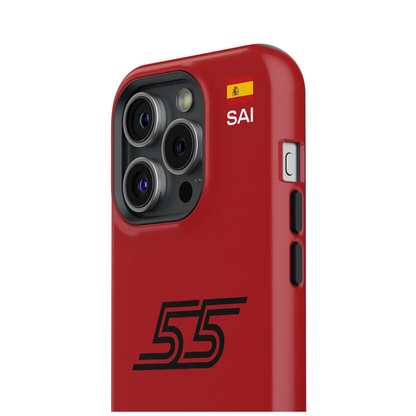 Carlos Sainz Logo 2022 Scuderia Ferrari F1 Phone Case