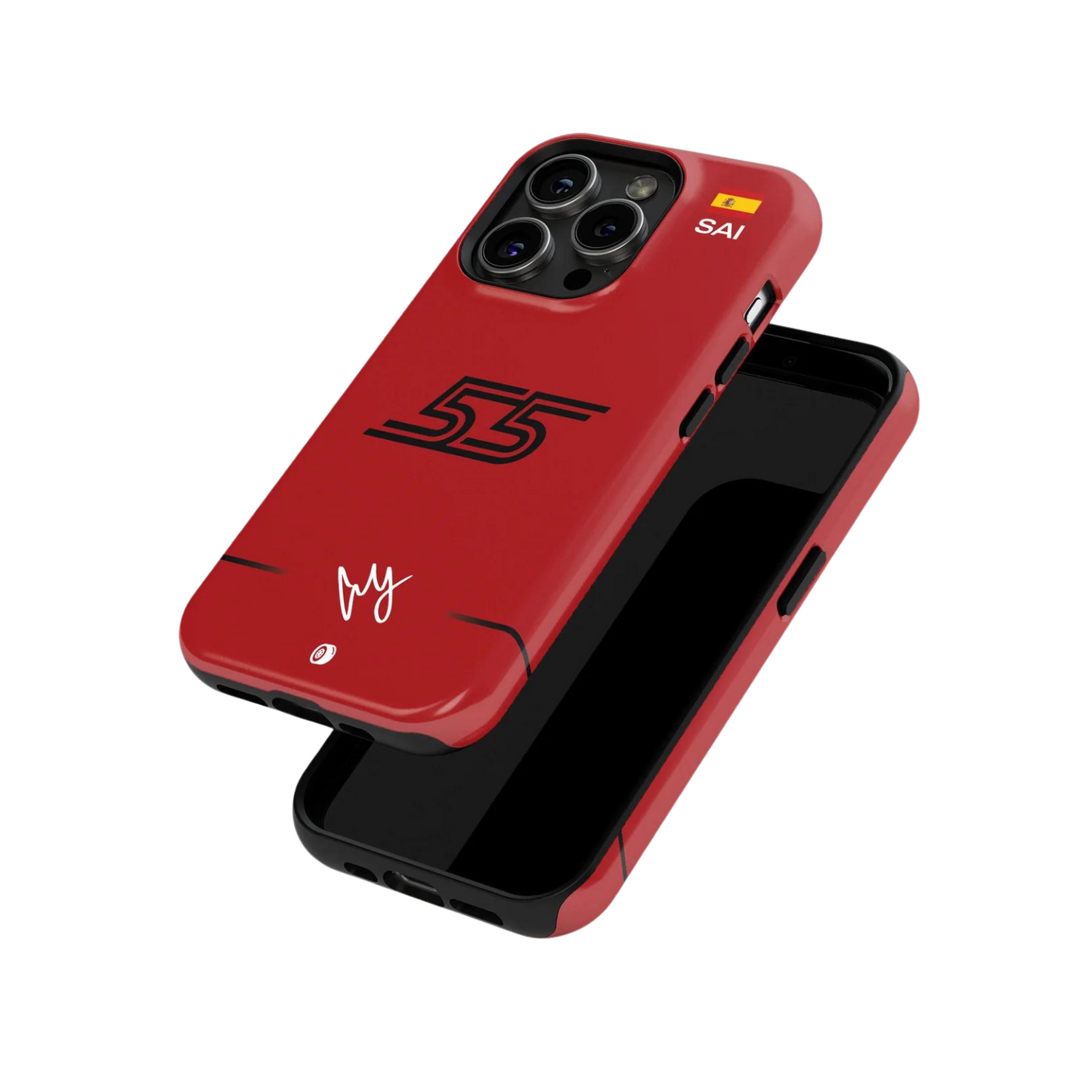 Carlos Sainz Logo 2022 Scuderia Ferrari F1 Phone Case