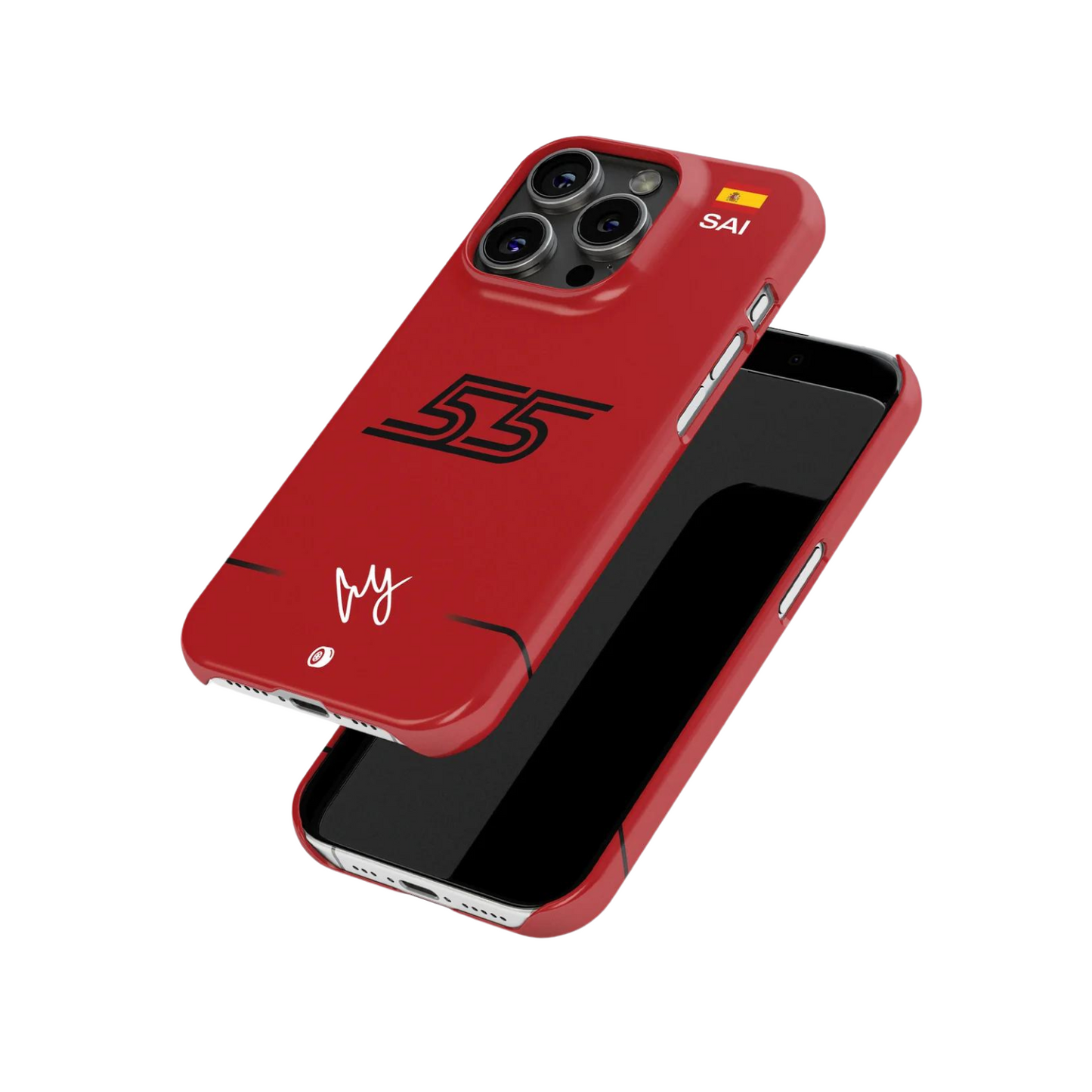 Carlos Sainz Logo 2022 Scuderia Ferrari F1 Phone Case