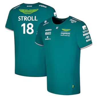 2023 LANCE STROLL ASTON MARTIN FORMULA 1 SHIRT