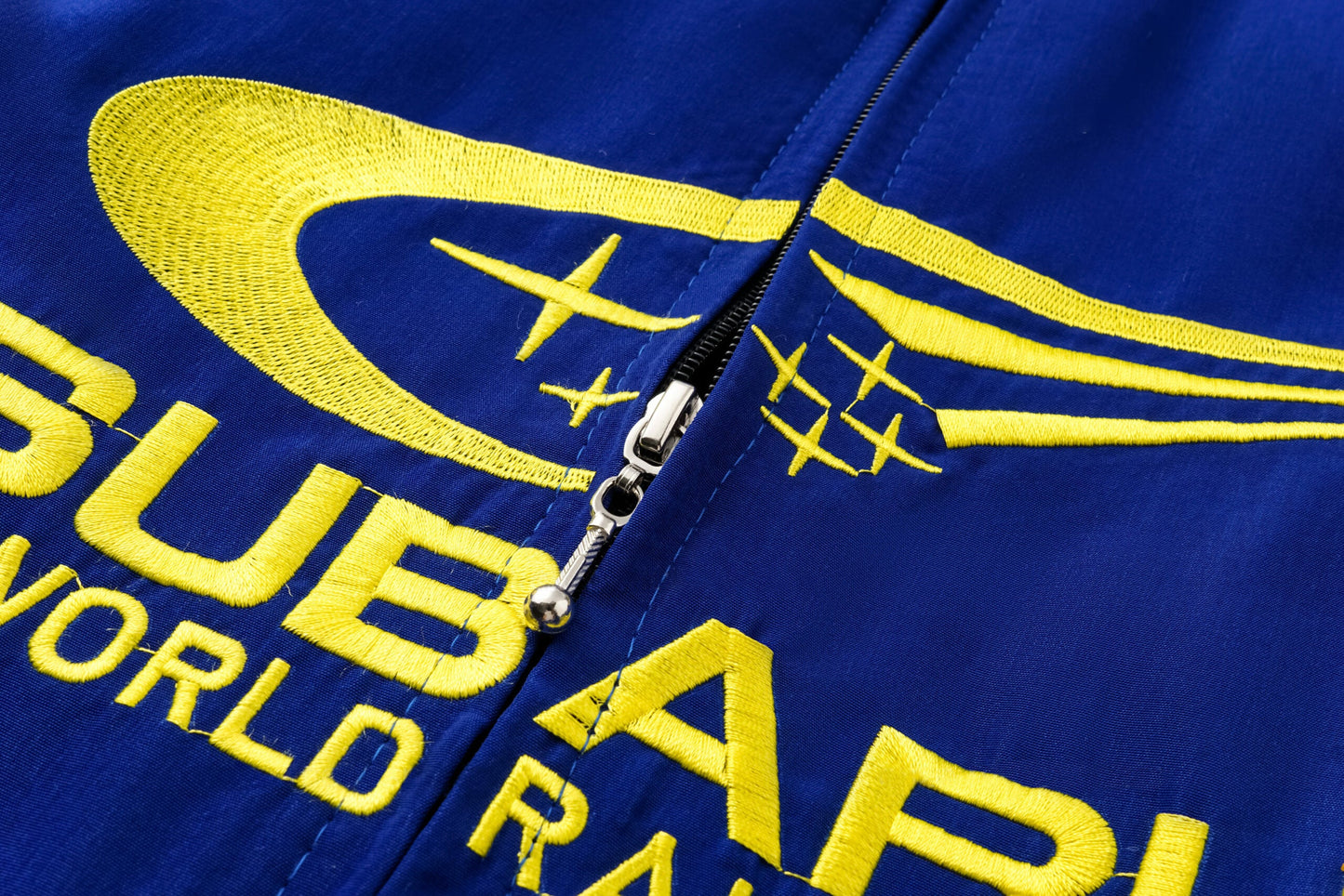 Blue Subaru Vintage Racing Jacket