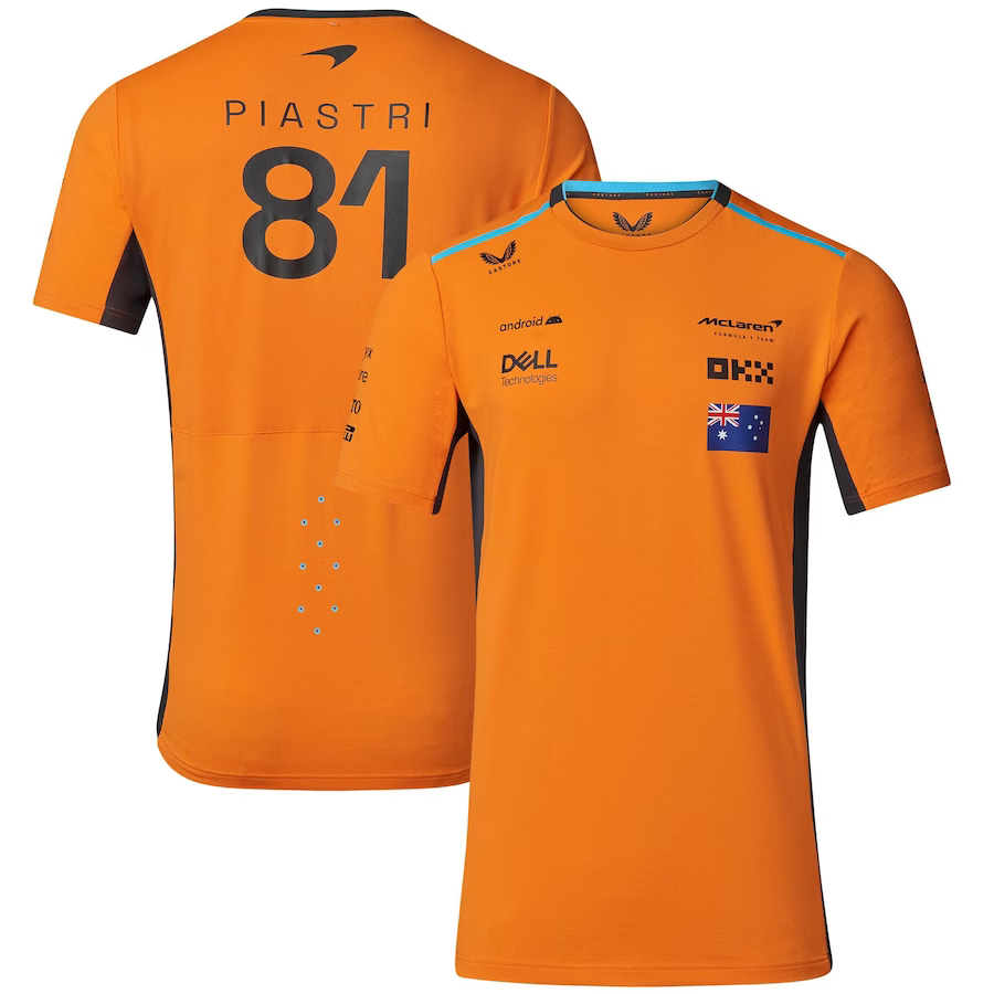 2023 OSCAR PIASTRI MCLAREN FORMULA 1 SHIRT