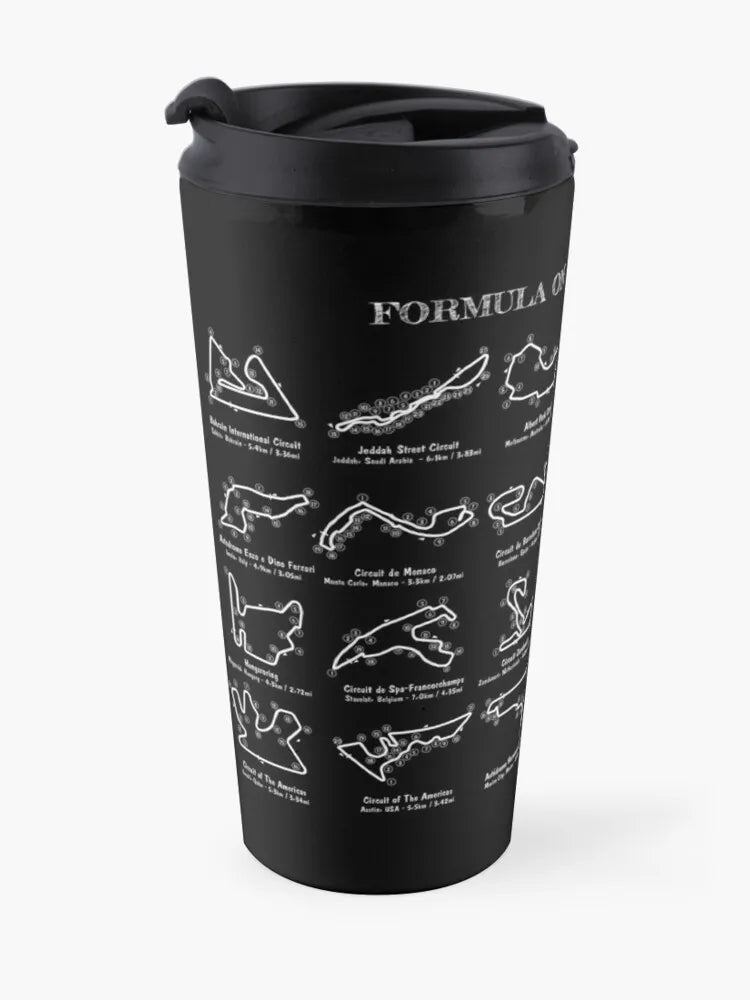 FORMULA 1 CIRCUITS COFFEE MUG