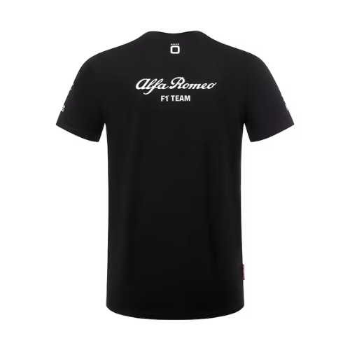 2023 BLACK ALFA ROMEO TEAM FORMULA 1 SHIRT