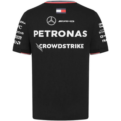 2024 BLACK MERCEDES TEAM FORMULA 1 SHIRT