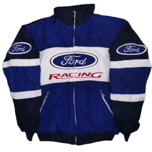 Blue Ford Vintage Racing Jackets