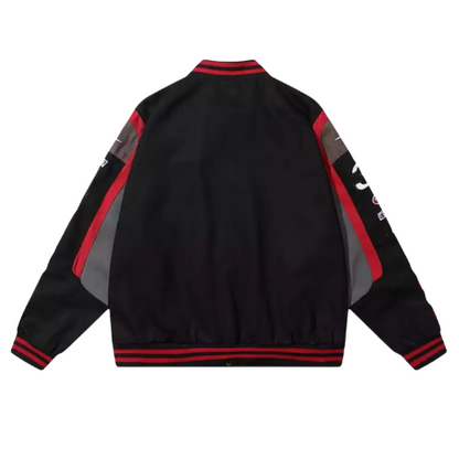 Black M&M Vintage Racing Jacket