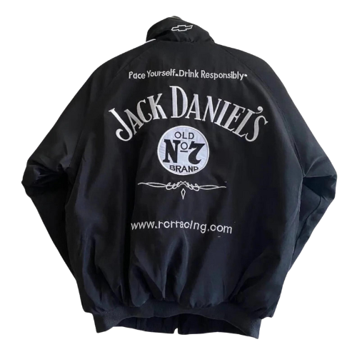 Giacca da corsa vintage Jack Daniels