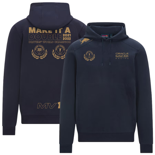 2022 MAX VERSTAPPEN WORLD CHAMPION RED BULL HOODIE