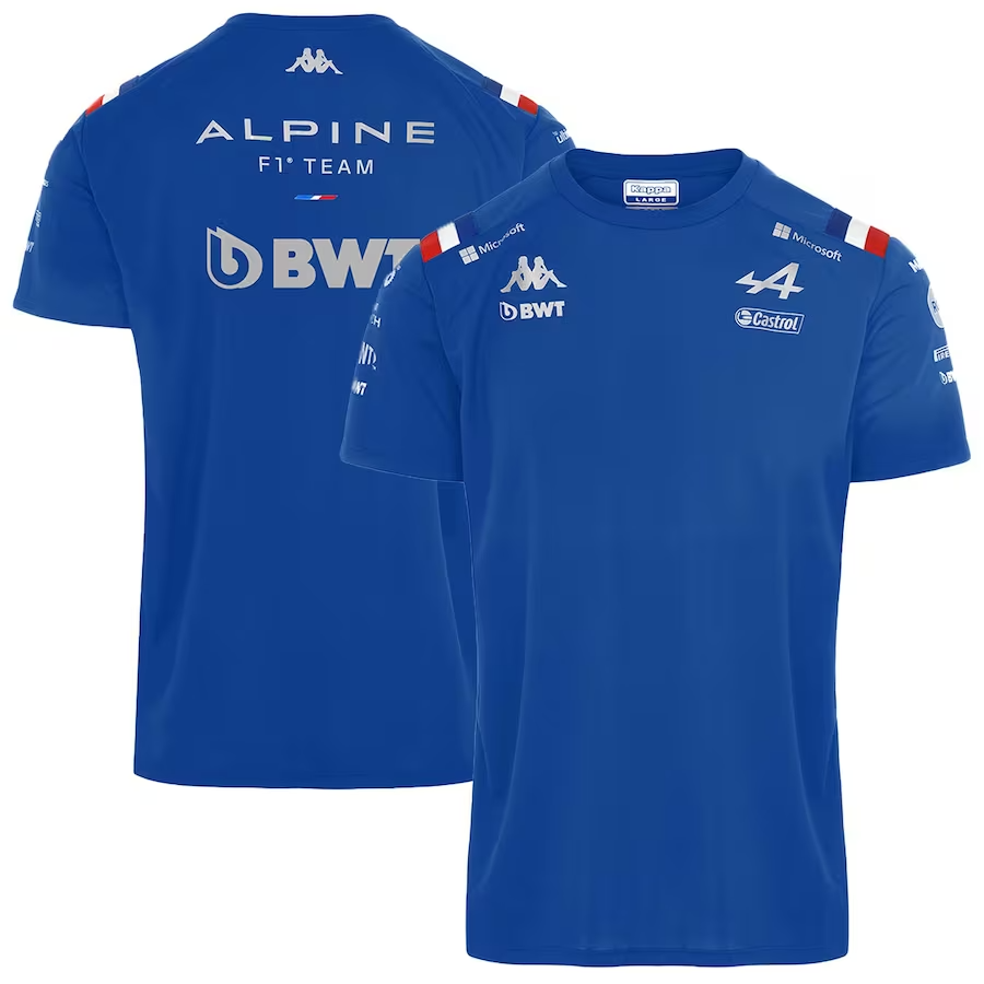 2022 BLUE ALPINE TEAM FORMULA 1 SHIRT